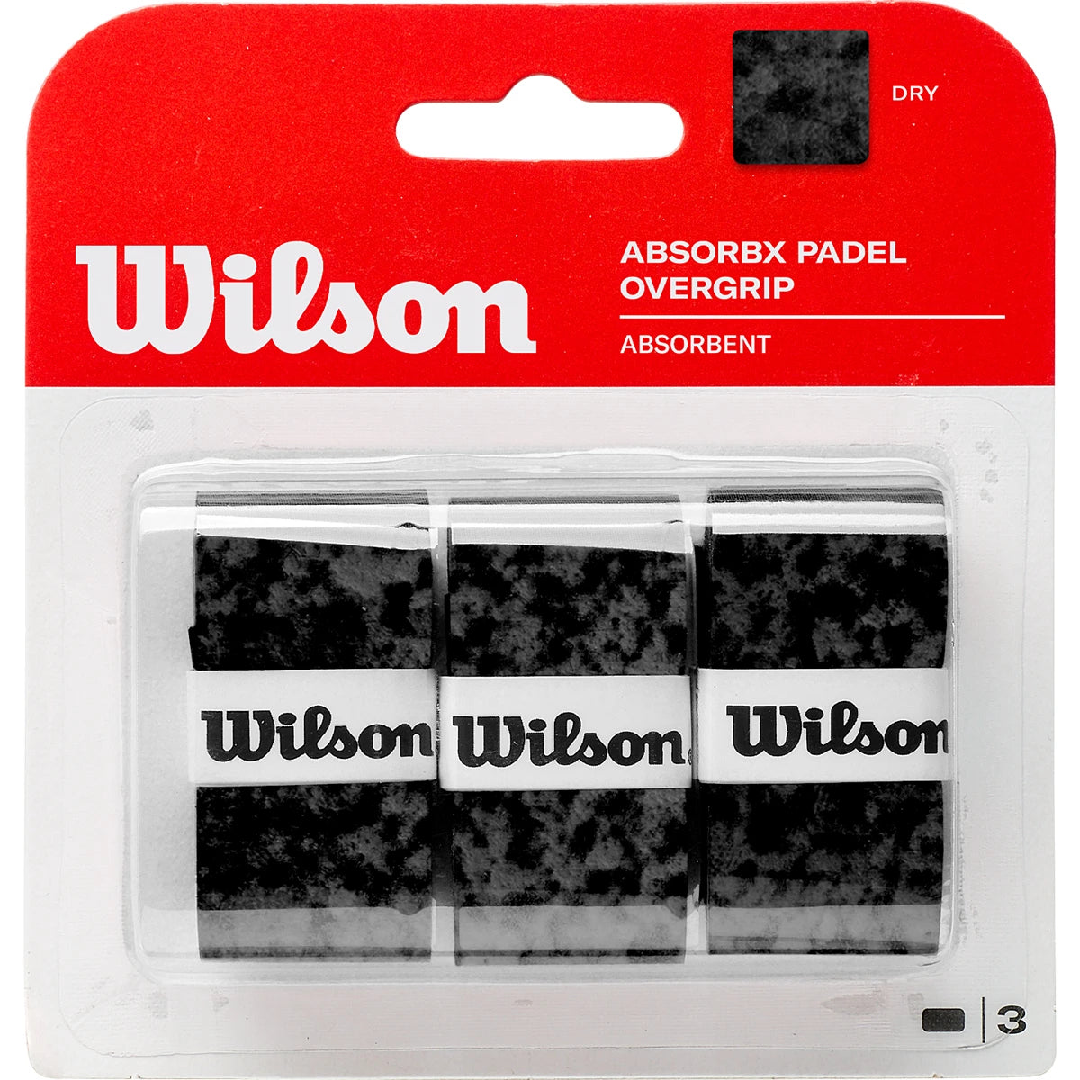 Wilson Padel Absorbx Overgrips X3