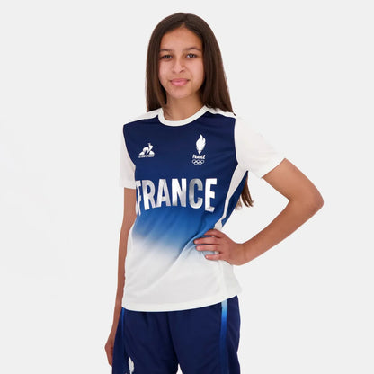 Le Coq Sportif Junior France Olympique Performance T-Shirt