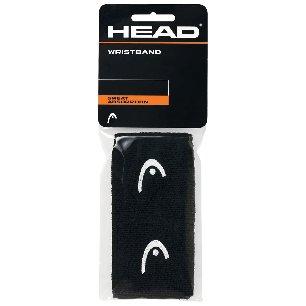 Pair of Head Simple Wristbands Width 2.5"