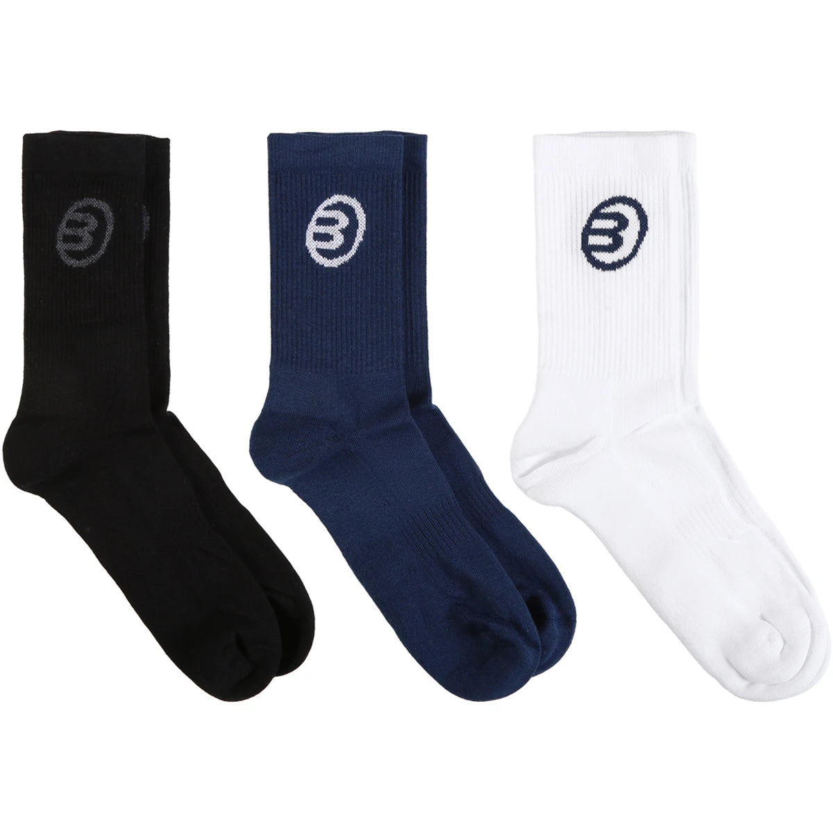 3 Pairs of Bullpadel Socks Bp262 (Mid)