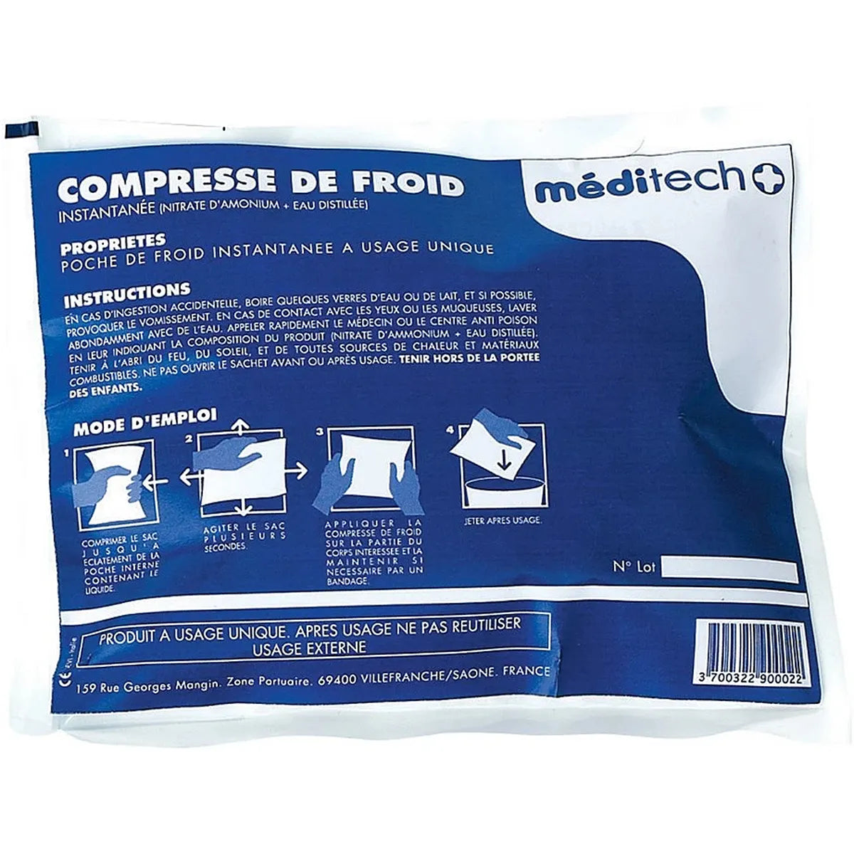 Pack of 12 Single-Use Cold Packs