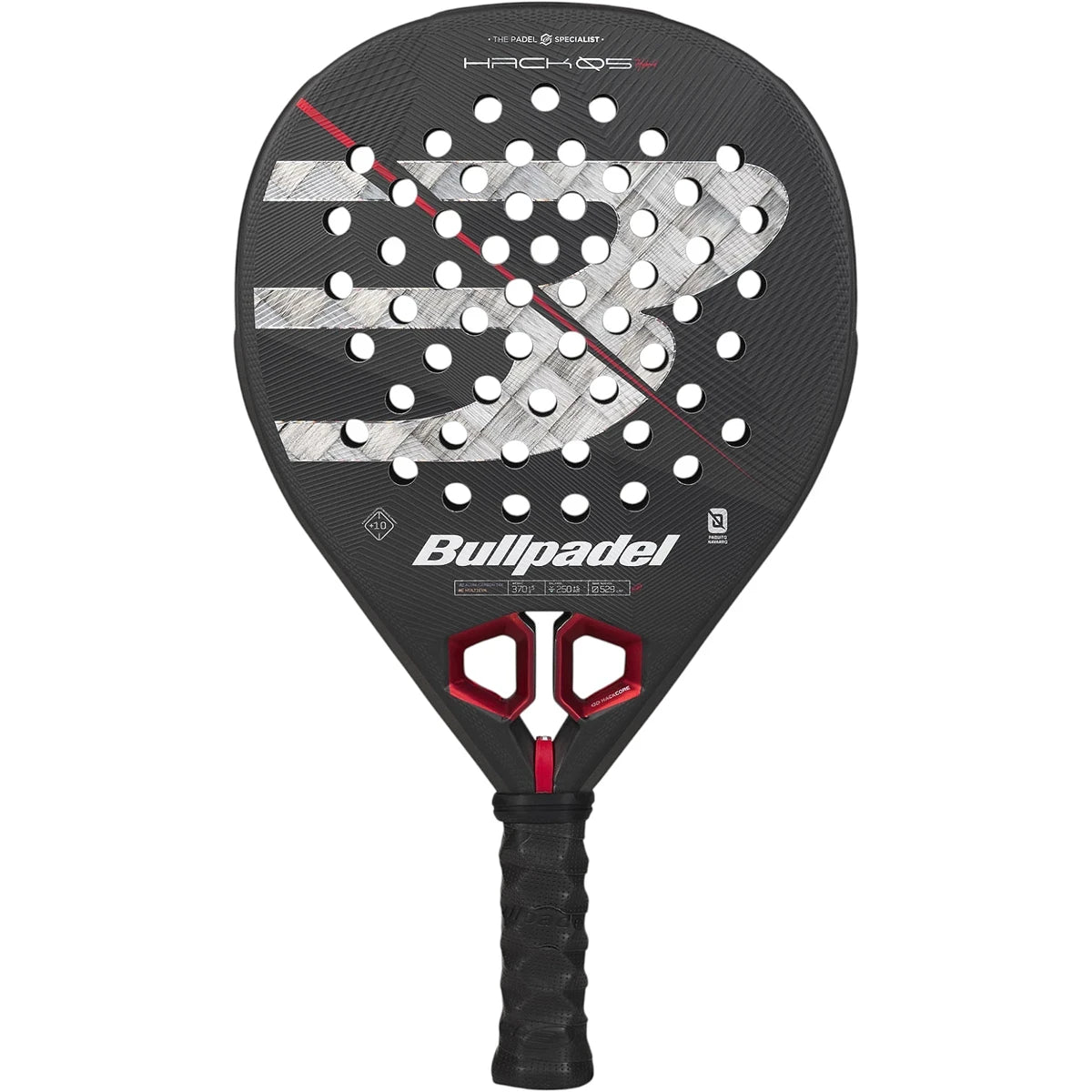 Racket Test Padel Bullpadel Hack 05 Hybrid 27