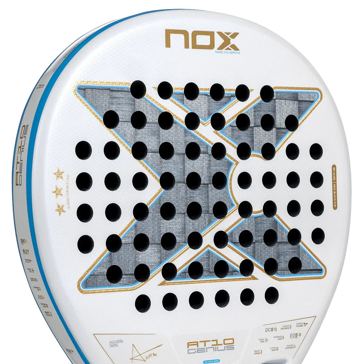 Nox At10 Genius 18K Buenos Aires Padel Racket