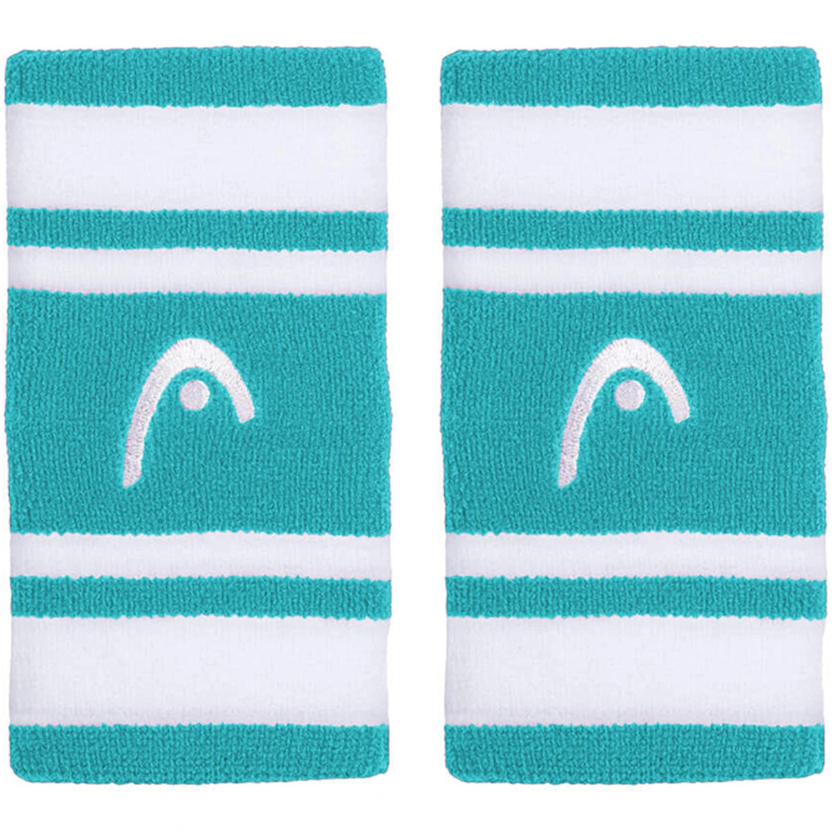 Pair of Head Double Width 5" Wristbands