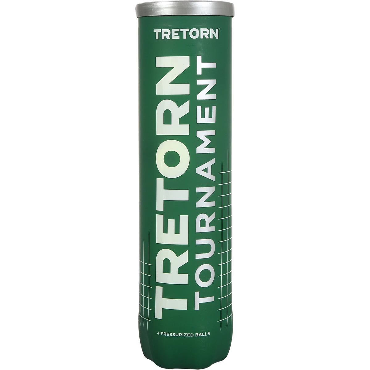 Tube of 4 Tretorn Tournament Tennis balls