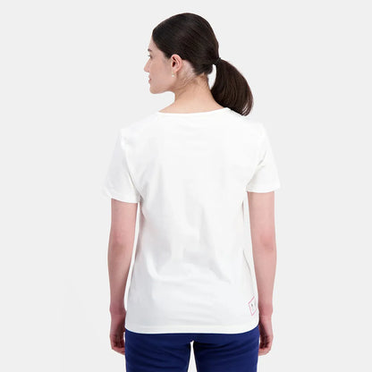 Le Coq Sportif V-Neck T-Shirt Paris 2024 Essential