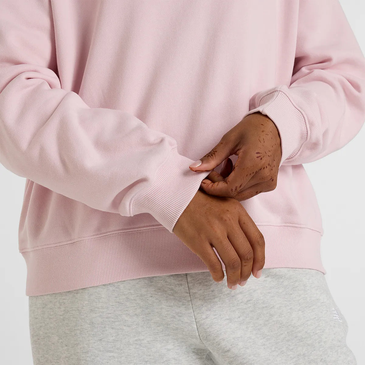New Balance Women's Essentials French Terry Logo Sweat
