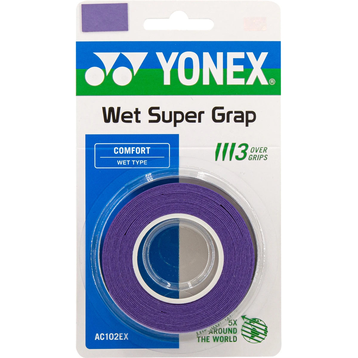 Yonex Super Grap Overgrips Ac102 X3
