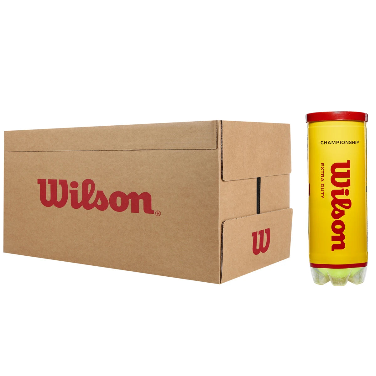 Box of 24 Tubes of 3 Wilson Championship Tennis Balls