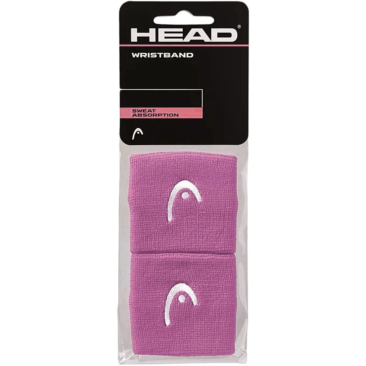 Pair of Head Simple Wristbands Width 2.5"