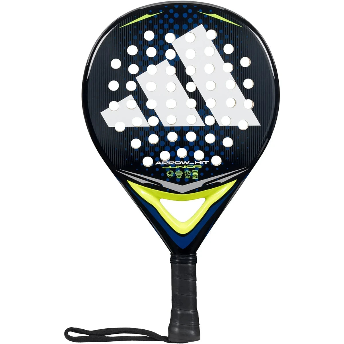 adidas Arrow Hit Junior White/Blue Padel racket