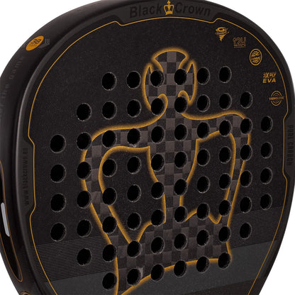 Padel racket Black Crown Patron Gold