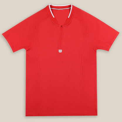 Wilson Series Seamless Zip Henley 2.0 T-Shirt