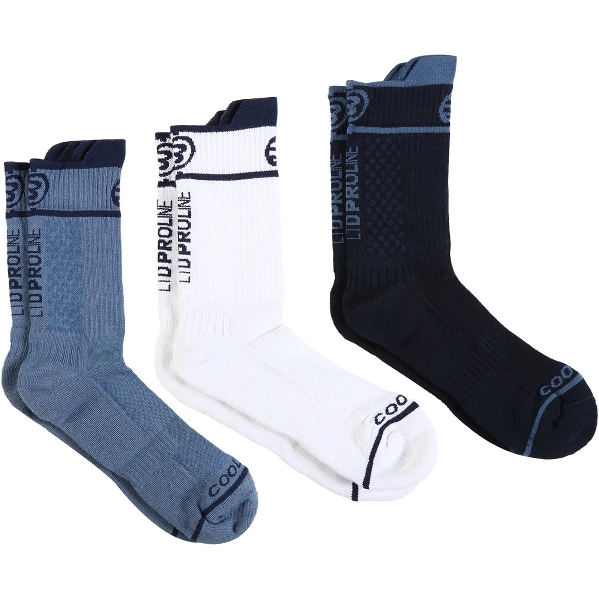 3 Pairs of Bullpadel Proline Bp26Pr Socks (Mid)