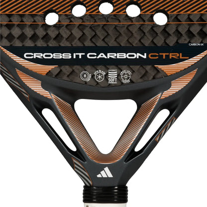 Raquette de Padel Test Adidas Cross It Carbon Ctrl 2026