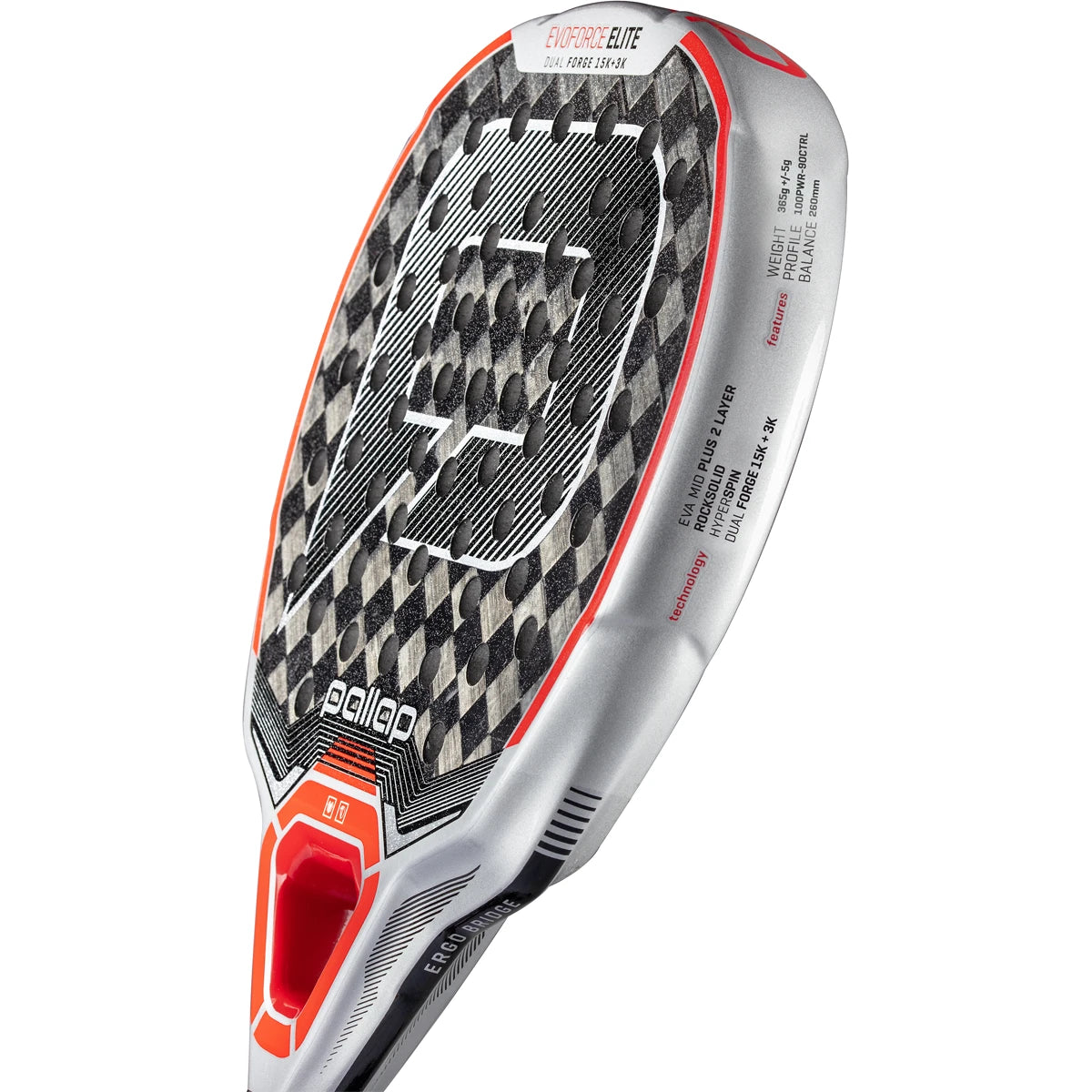Racket Test Padel Pallap Evoforce Elite