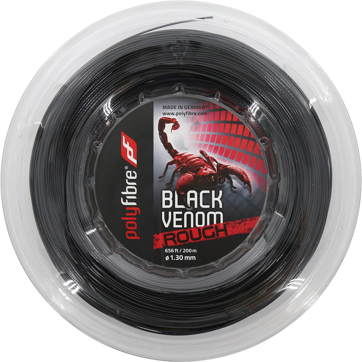 Polyfibre Black Venom Rough Reel (200 Metres)