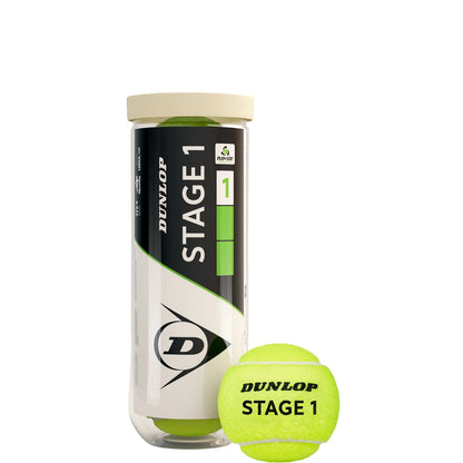 Barrel of 72 Dunlop Stage 1 Green Tennis Balls