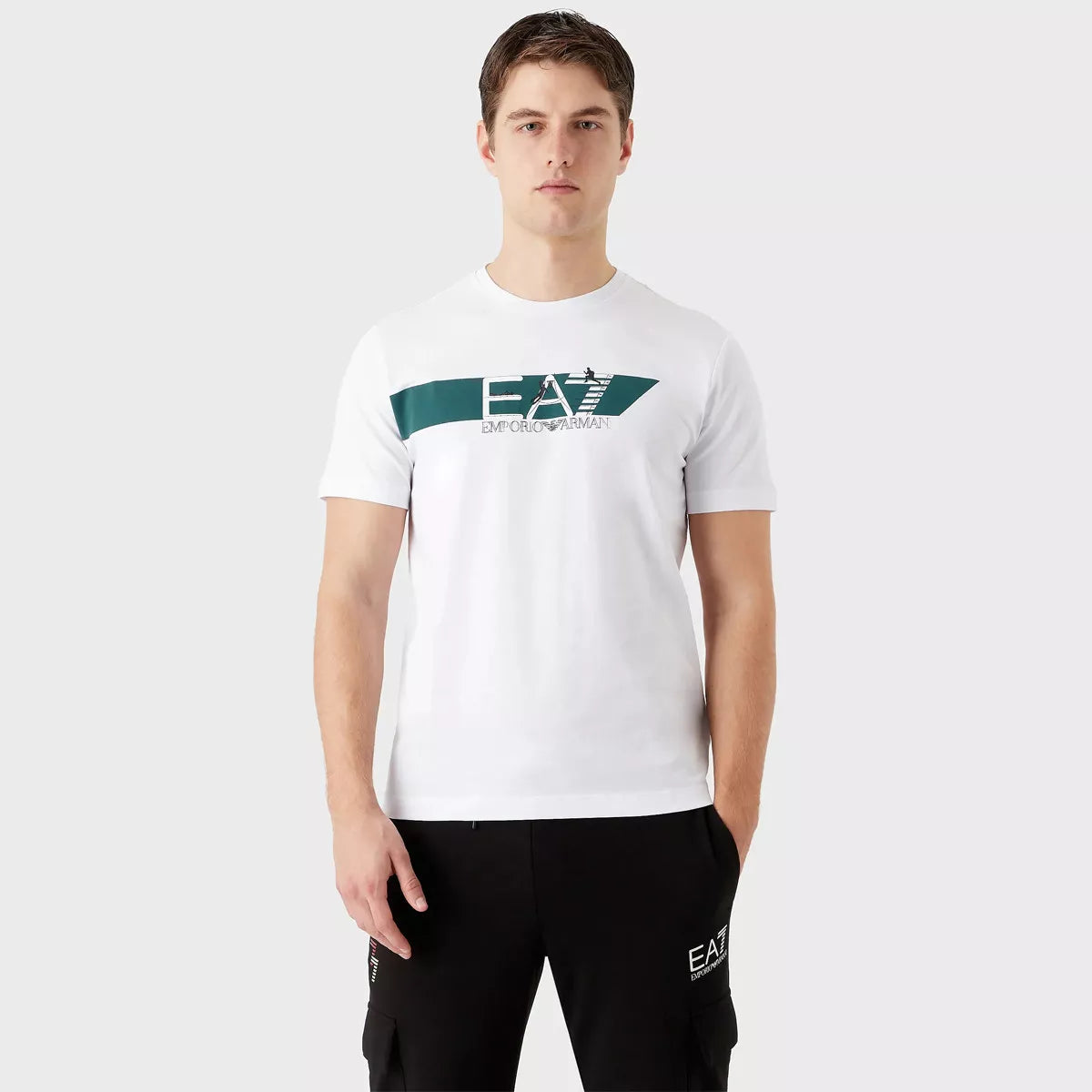 Ea7 Training Casual Sporty Logo T-Shirt