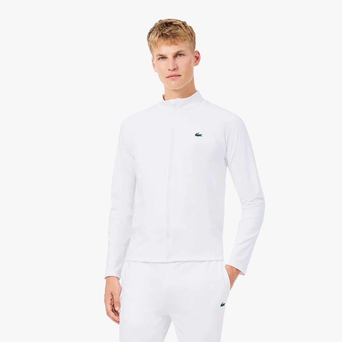 Lacoste Essentials Long Sleeve Full Zip Sweatshirt