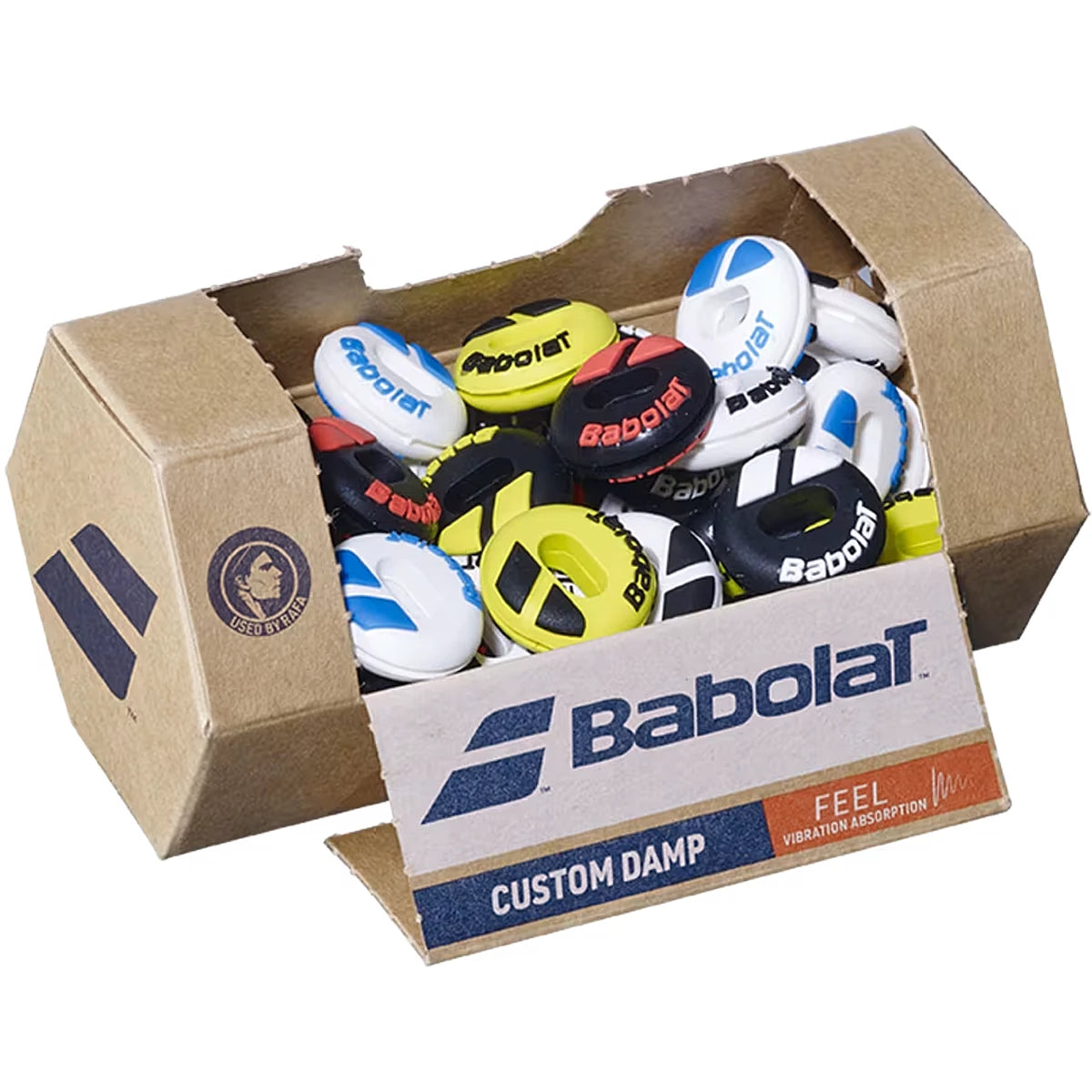 Box of 48 Babolat Custom Damp Dampeners