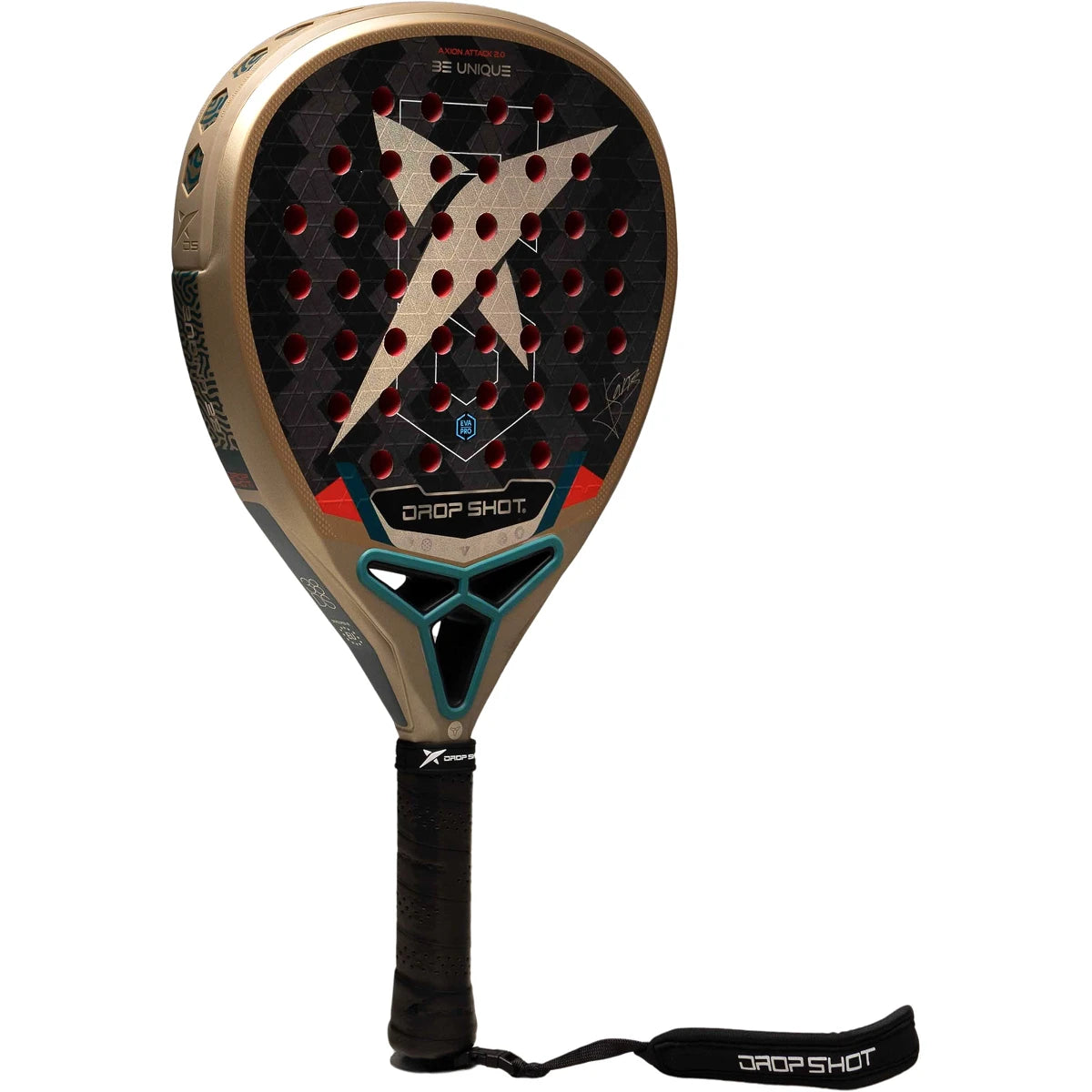 Padel Racket Test Drop Shot Axion Attack 2.0