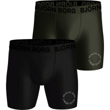 PACK OF 2 BJORN BORG PERFORMANCE BOXERS