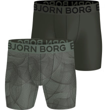 PACK OF 2 BJORN BORG SPORTS LIGHTWEIGHT BOXERS