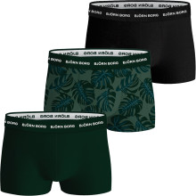 PACK OF 3 BJORN BORG SPORTS COTTON STRETCH TRUNK BOXERS