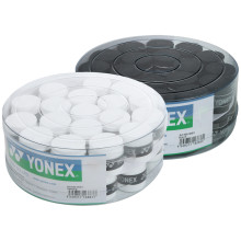 YONEX AC102 THIN WHITE OVERGRIPS - BOX OF 36 OVERGRIPS