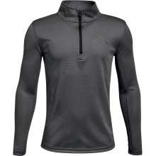 JUNIOR UNDER ARMOUR TEXTURED LONG-SLEEVE T-SHIRT