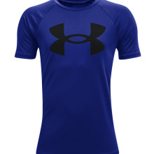 JUNIOR BOYS UNDER ARMOUR TECH BIG LOGO T-SHIRT 