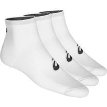 3 PAIRS OF ASICS QUARTER SOCKS (ANKLE)