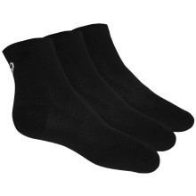 3 PAIRS OF ASICS QUARTER SOCKS (ANKLE)
