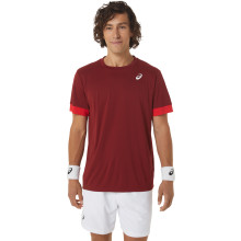 Sweat asics top junior rouge