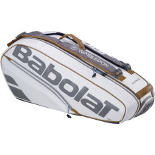 BABOLAT PURE WIMBLEDON TENNIS BAG 6 RACQUETS