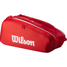 WILSON SUPER TOUR BAG RED 2025 9