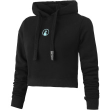 WOMEN'S QUIET PLEASE READY TO SERVE CROP HOODIE