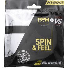 BABOLAT HYBRID STRING RPM BLAST (1.25MM) + TOUCH VS (1.30MM)