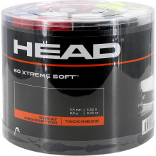 PACK OF 60 HEAD XTREME SOFT OVERGRIPS