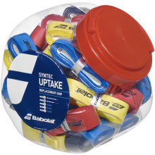 BABOLAT UPTAKE BOX (x30) ASSORTED COLOUR GRIPS