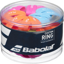 BOX OF 60 BABOLAT CUSTOM RING FINISHING RUBBERS FOR GRIP AND OVERGRIP
