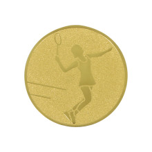 WOMEN'S TENNIS MEDAL (ALU - 50MM) WITH DESIGN