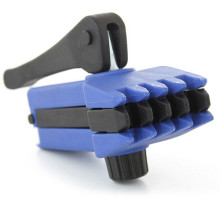 DELRIN DOUBLE TIGHTENING CLAMP 