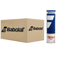 CASE OF 18 CANS OF 4 BABOLAT TEAM CLAY BALLS