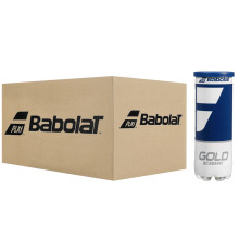 BOX OF 24 TUBES OF 3 BABOLAT GOLD ACADEMY BALLS