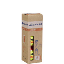 TUBE OF 3 BABOLAT BALLS ORANGE