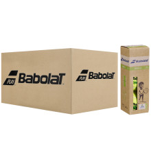 BOX OF 24 TUBES OF 3 BABOLAT GREEN BALLS