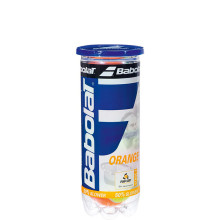 CAN OF 3 BABOLAT ORANGE TENNIS BALLS    