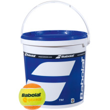 BUCKET OF 36 BABOLAT ORANGE TENNIS BALLS  